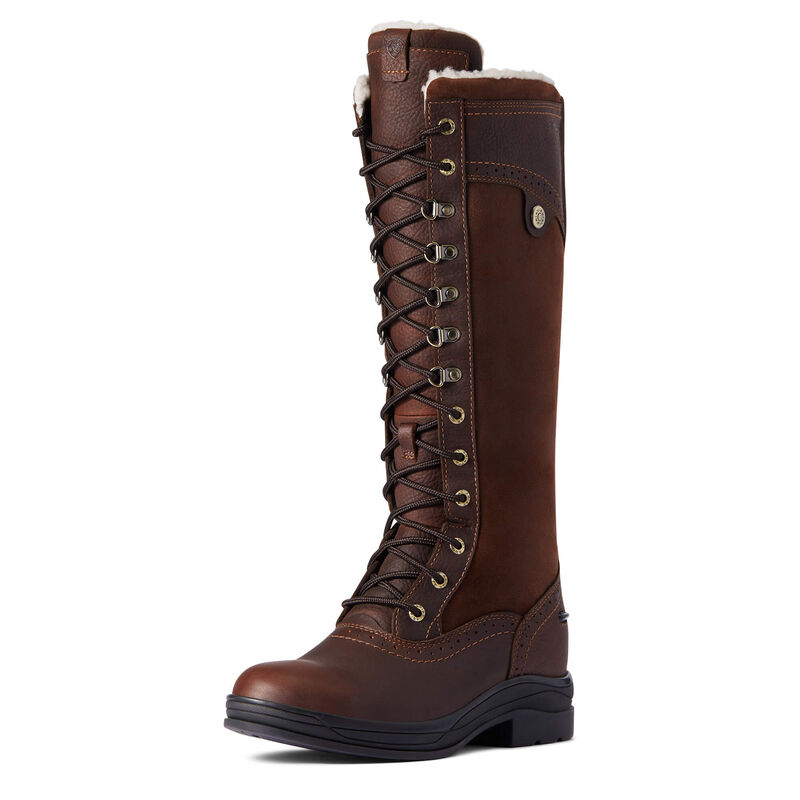 Ariat Reitstiefel Damen - Wythburn Tall Waterproof DunkelBraun ( PBWSH-3297 )